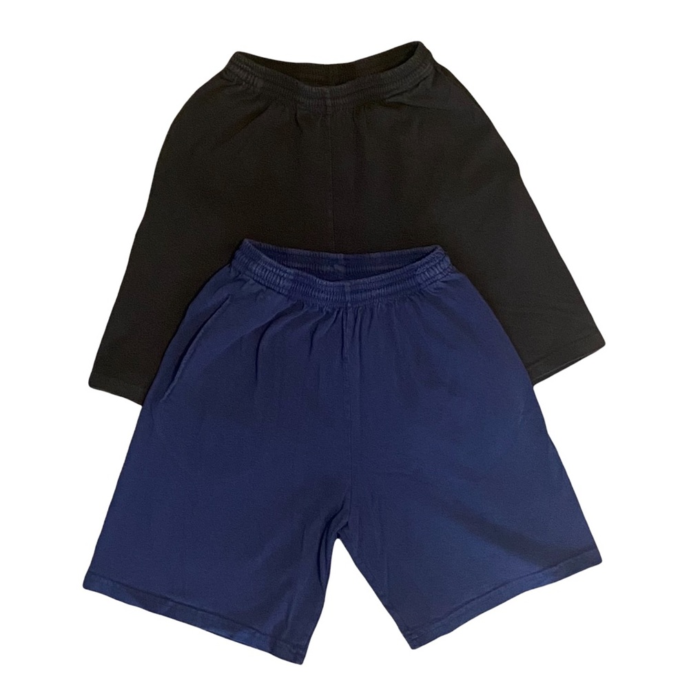 HANES 7" JERSEY SHORTS SET